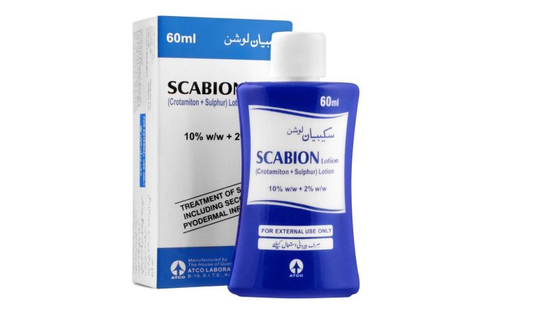 Scabion Lotion 60ml: Uses, Side Effects and Price in Pakistan